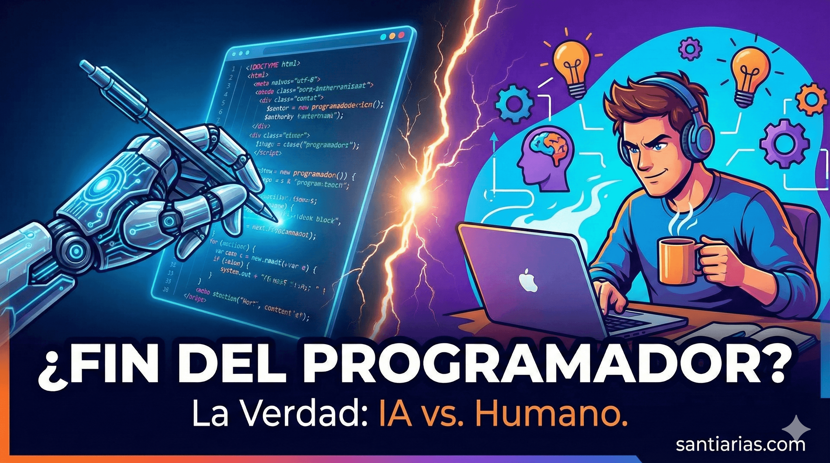 ¿El fin del programador? Por qué la IA no podrá reemplazarte.